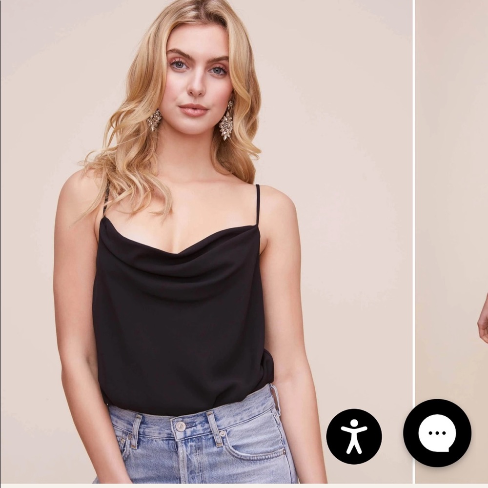 ASTR the Label Cowl Neck Bodysuit NWT